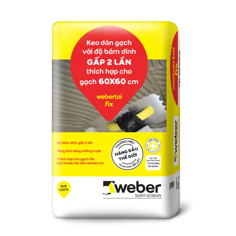 Keo dán gạch Webertai Fix