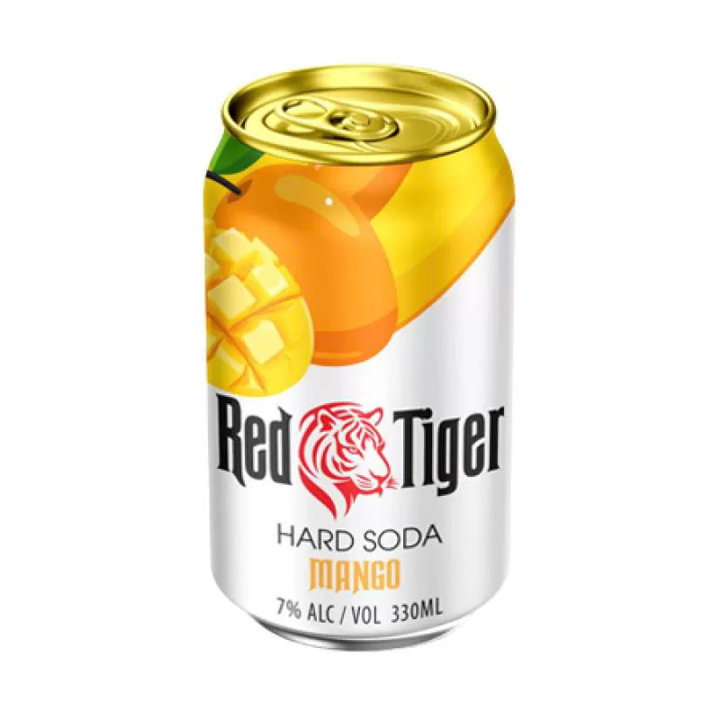 Hard Soda vị xoài Red Tiger