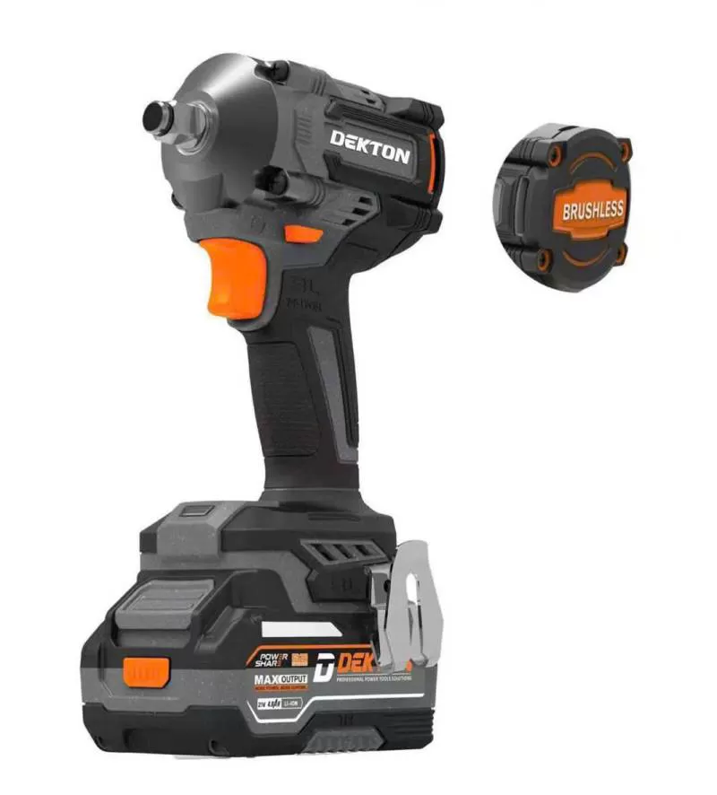 Máy siết bulong DEKTON dùng pin 21V M21-IW398PLUS lực siết 398Nm