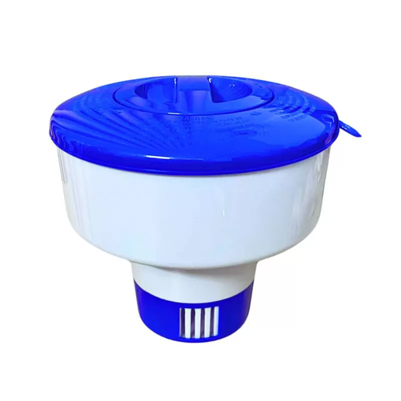 Hộp đựng Clo viên 200Gr tự nổi khử trùng và vệ sinh hồ bơi