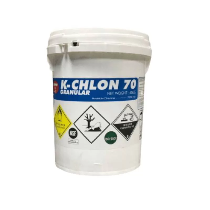 Clo K-Chlorine 70 hàng Nhật Bản hiệu Nippon | Thùng 45Kg