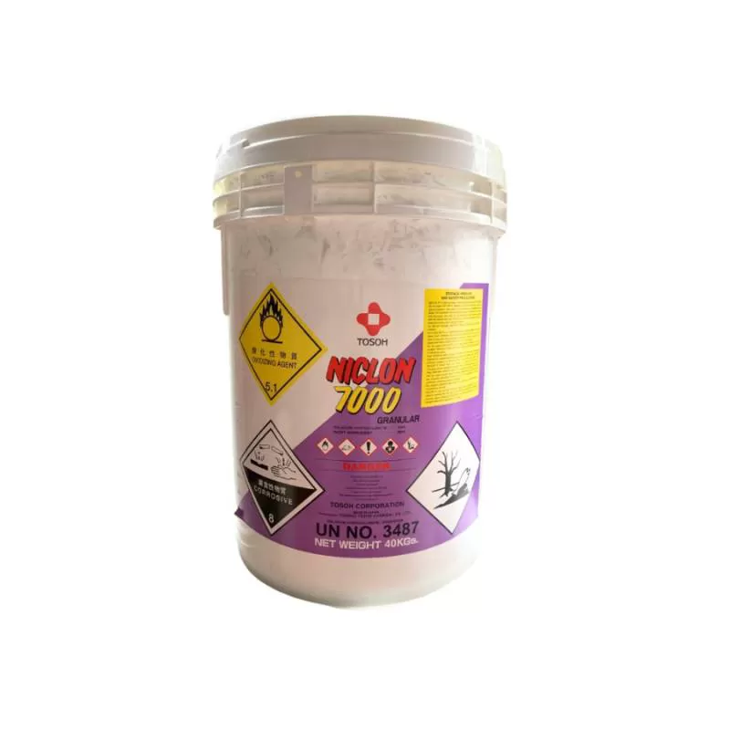 Hóa chất Chlorine Tosoh Niclon 7000| Thùng 40Kg| Giá Tốt
