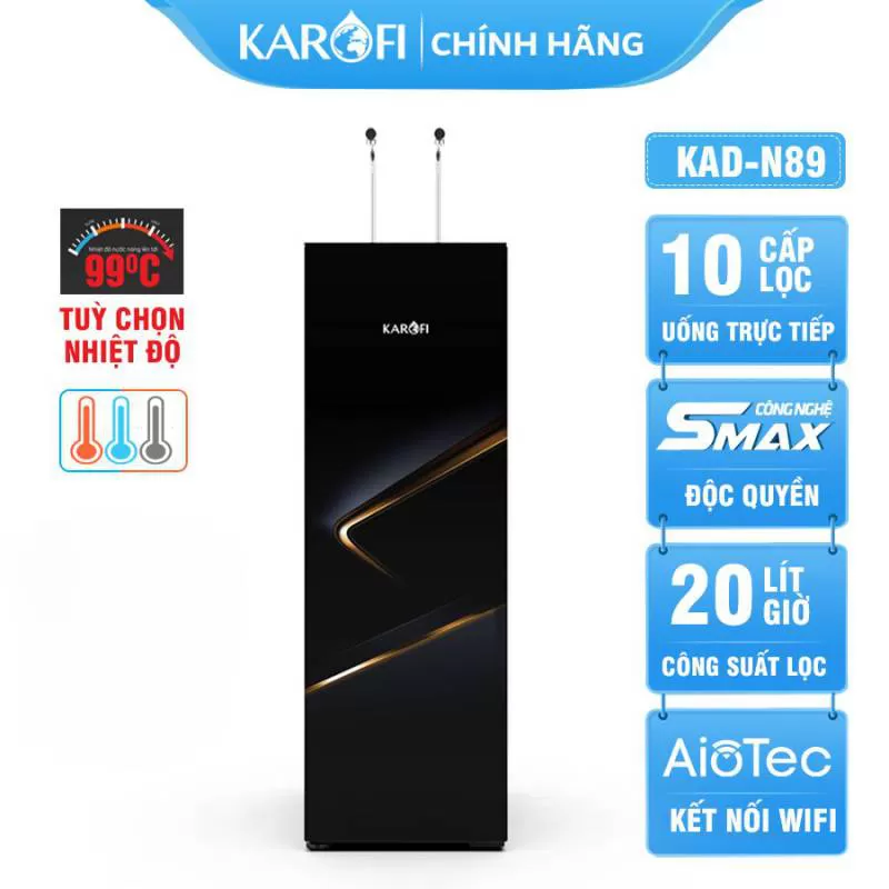 Máy lọc nước nóng lạnh Karofi KAD-N89