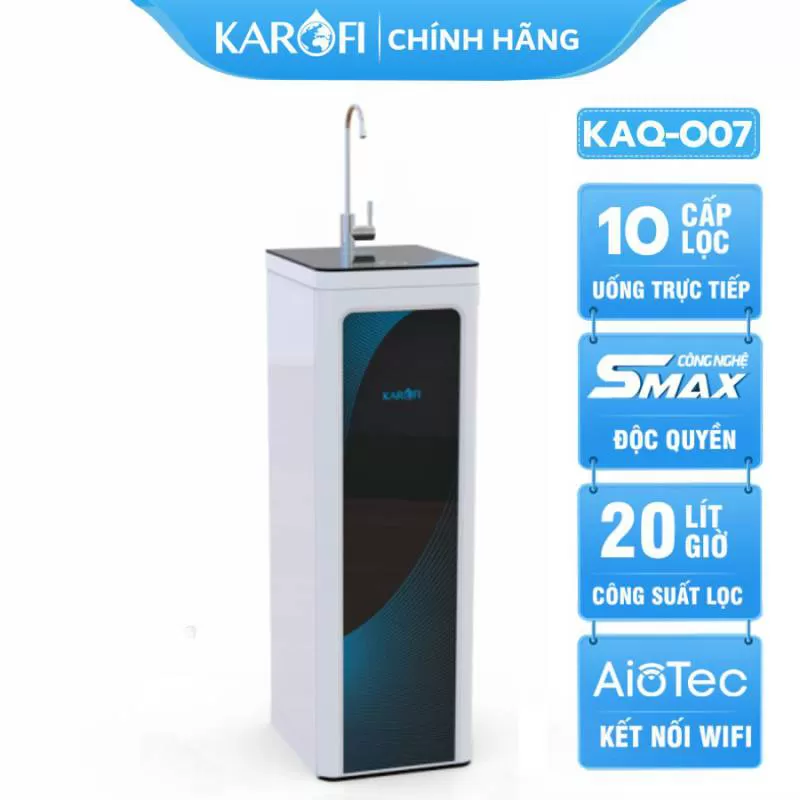 Máy lọc nước Karofi KAQ-O07