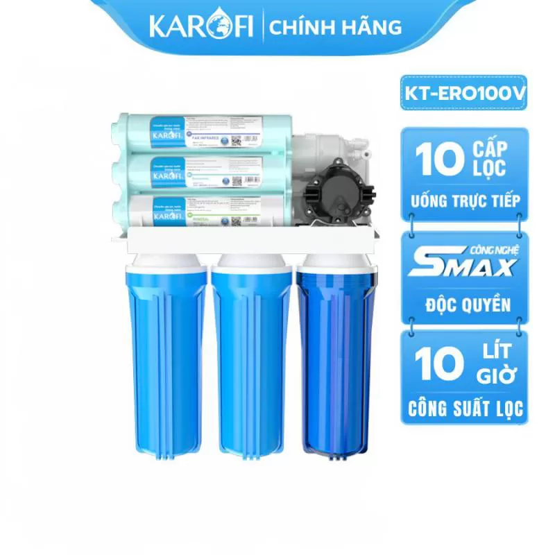 Máy lọc nước Karofi KT-ERO100V
