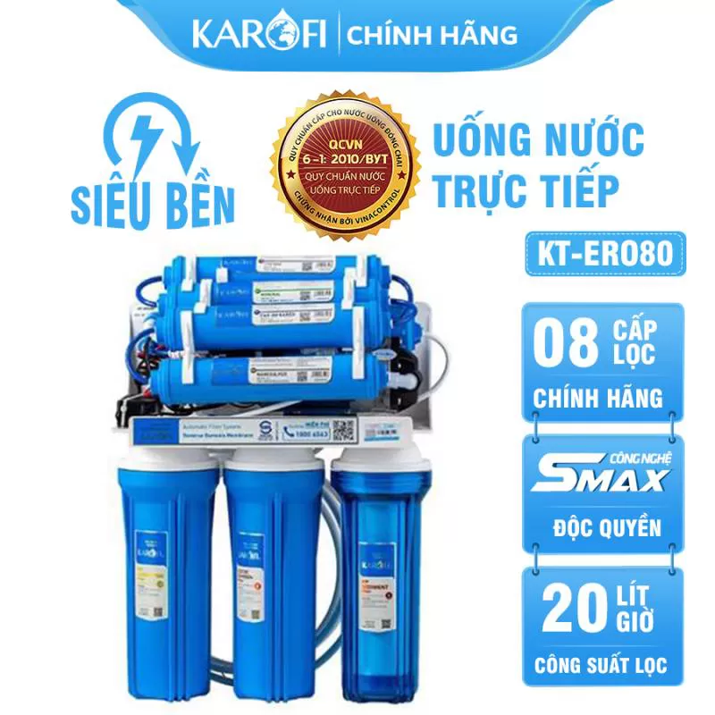 Máy lọc nước Karofi KT-ERO80