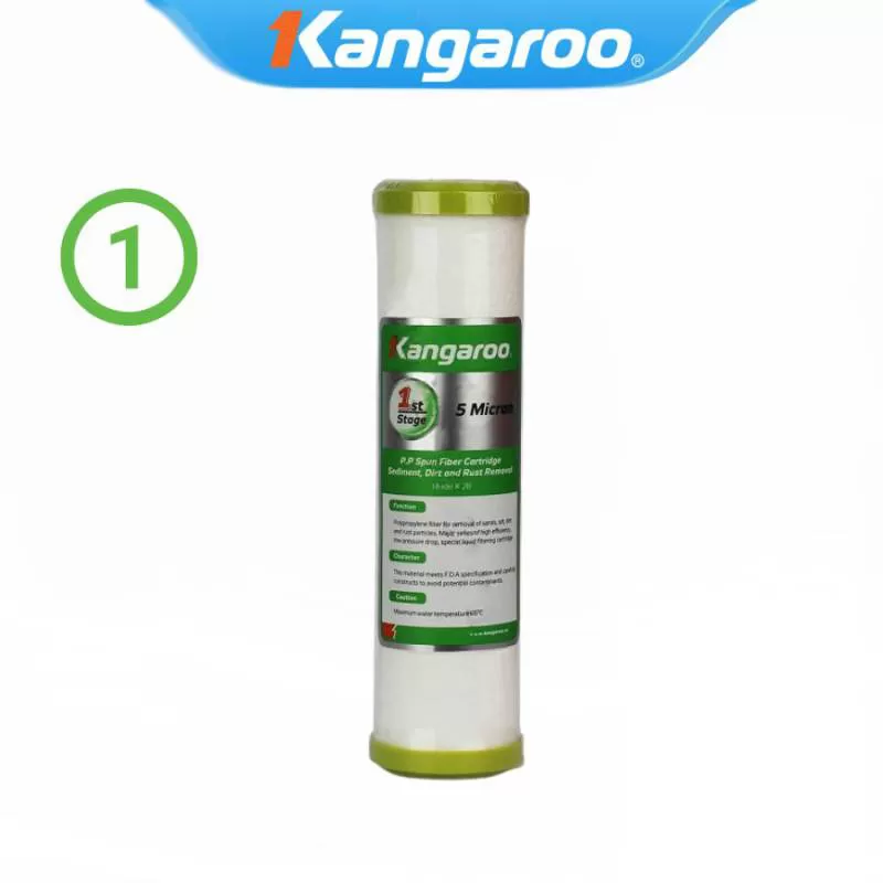 Lõi số 1 PP5 micron Kangaroo
