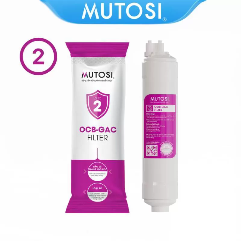 Lõi lọc số 2 Lõi đúc OCB-GAC nối nhanh