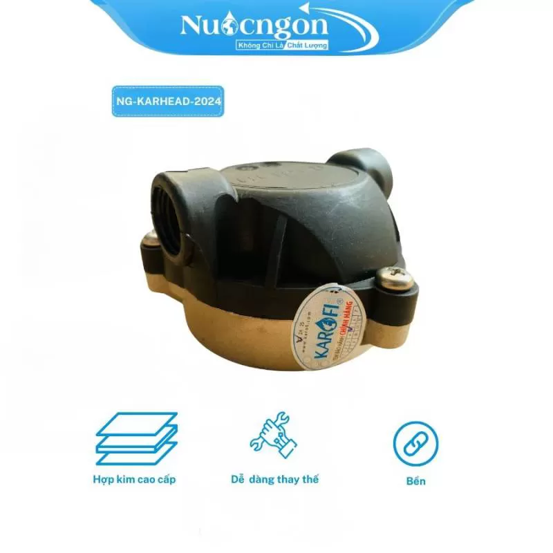 Đầu bơm Karofi - Linh kiện thay thế Bơm Karofi chính hãng 01