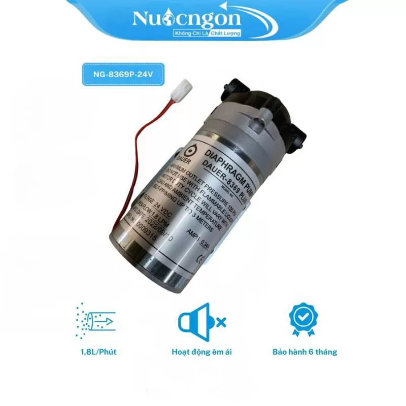 Bơm 8369 Plus 24V- Linh kiện lọc nước số 1