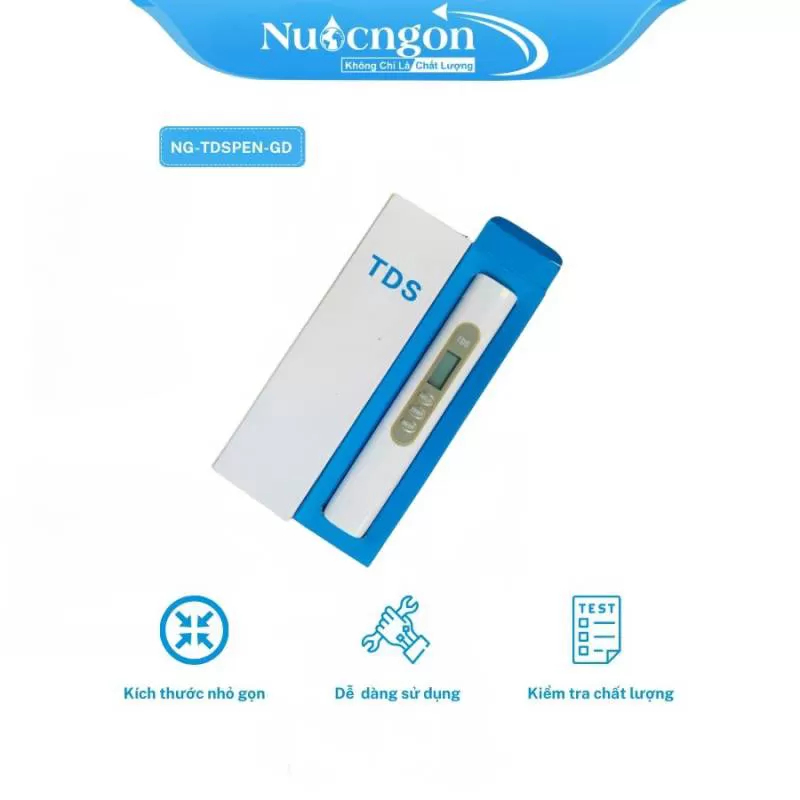 Bút Đo TDS – Thiết Bị Kiểm Tra Chất Lượng Nước Chính Xác