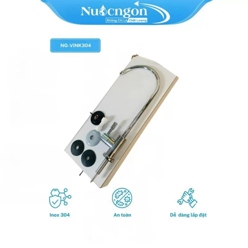 Vòi Inox Karofi 304 Máy Lọc Nước RO