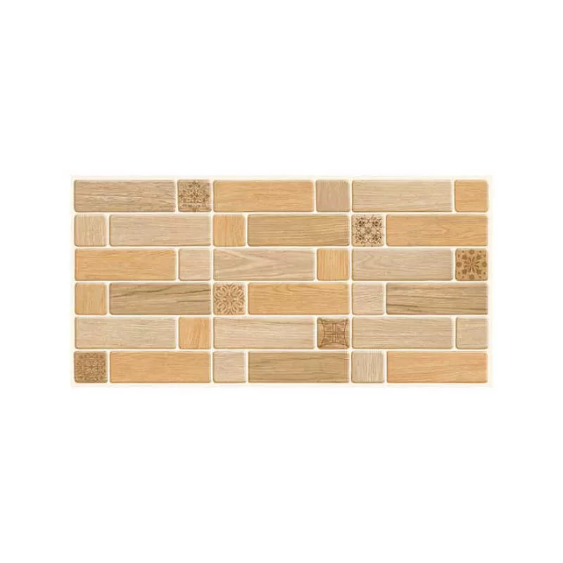 Fujian Factory Direct Modern 30x60 Ceramic Tiles 3D Design Mould Face Glazed 8.5mm Exterior Wall Outdoor Room Customizable Tiles