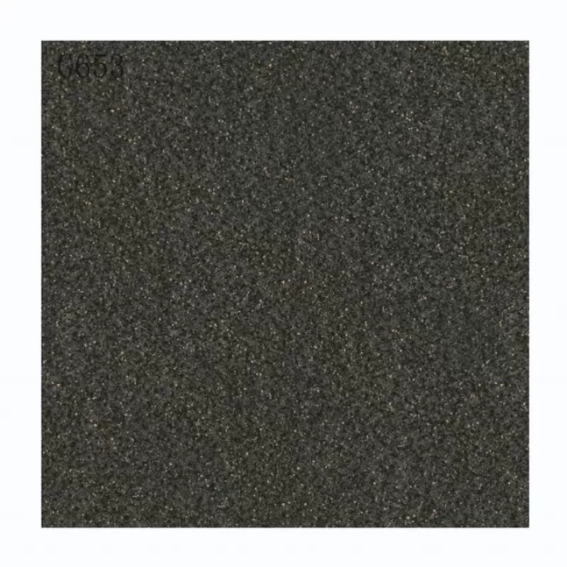 Black Sandstone Modern Design Paving Stone Outdoor Tile for Apartment Polycrystalline Powder  Exterior Tiles Paving Tiles