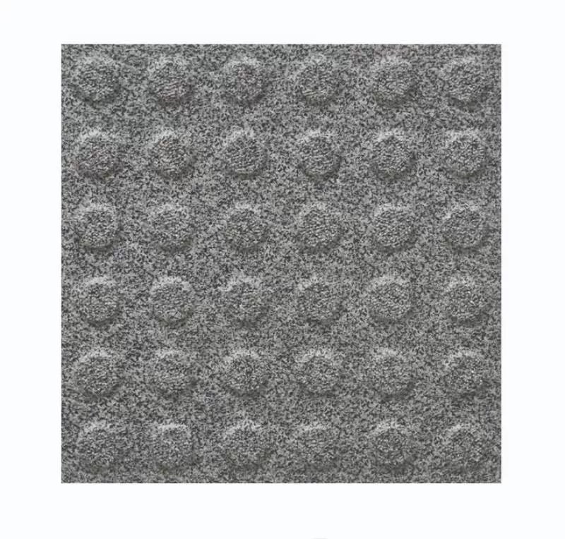 All-Ceramic Gray Guide Brick 300x300x15mm Multi-Specification Anti-Skid Blind Paving Tiles for Sidewalks and Floors/Walls