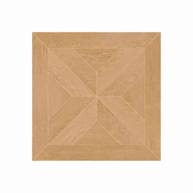 Vintage Versailles Wood Tile Carved Non-slip Antique Bedroom 600x600mm Porcelain Matt Tile Modern Style Rustic Tiles 