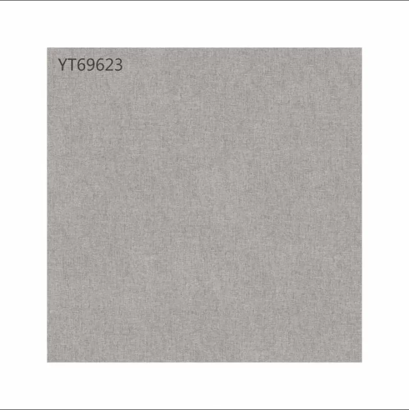 Fujian Factory Antique Gray Floor Tile 600*600m Glossy Luster Cloth for Bedroom Living Room Modern Design Apartment Interior Use