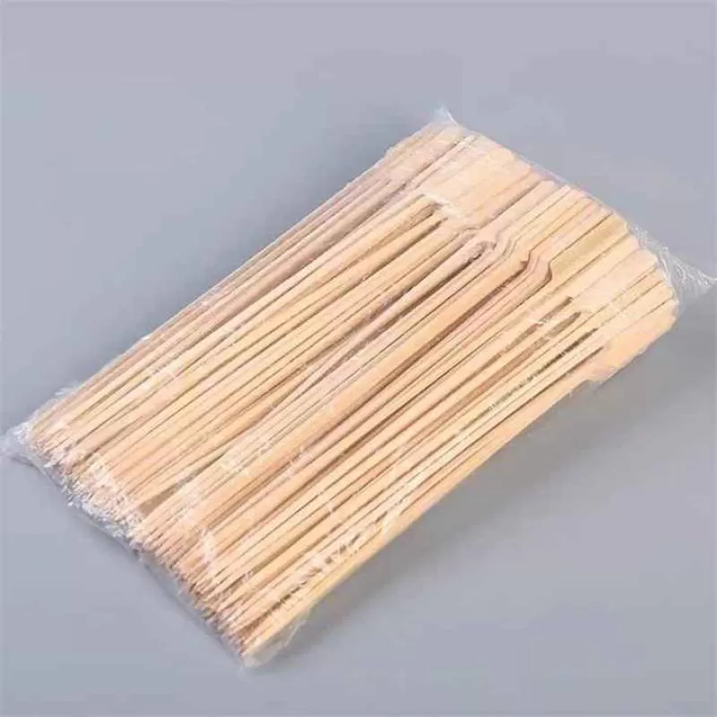 High Quality Natural Bamboo Teppogushi Skewer Peeled Golf Skewer 18cm