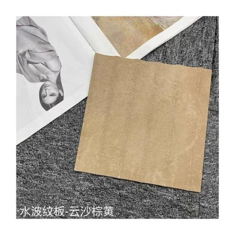 Water Ripple Brown Decoration Stone Brain Hotel Flexible Stone 3D Soft Panal