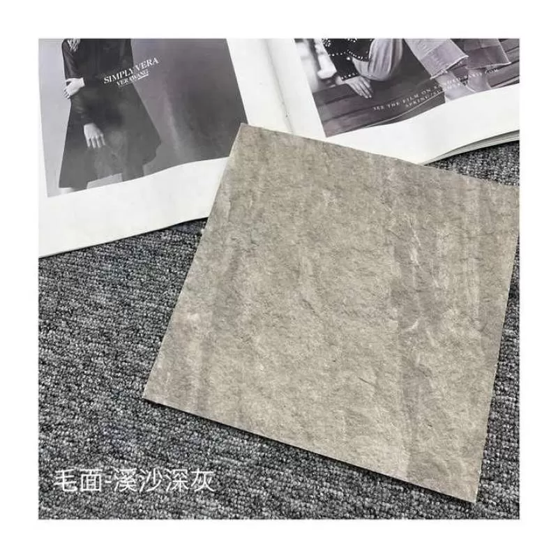 Frosted Granite Dark Grey Decoration Stone Brain Hotel Flexible Stone 3D Soft Panal