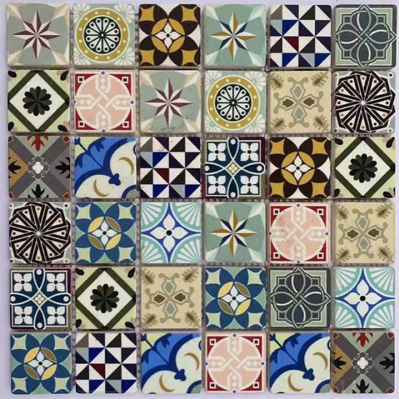 Promotional OEM Competitive Price Glass Mosaic Swimming Pool Tile