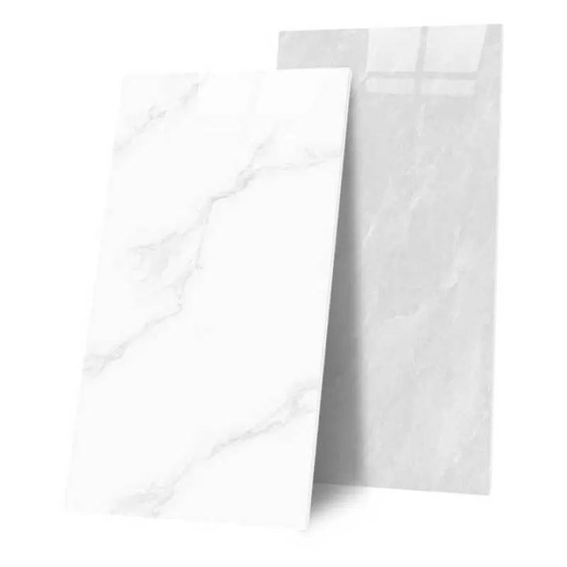 Luxury Gray Marble Tile 600x1200mm Polished Stone Textured Floor Wear Resistant, Inexpensive Porcelain Slabs for Walls