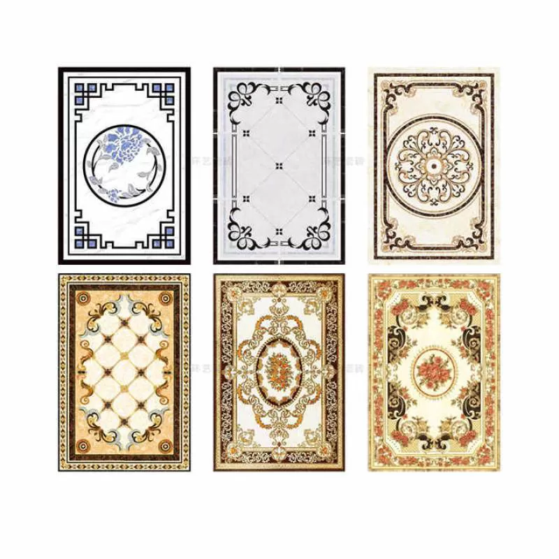 European-Style 800x800 Ceramic Parquet Tile for Living Room Restaurant Hotel KTV Featuring Crystal Pattern Carpet Tile