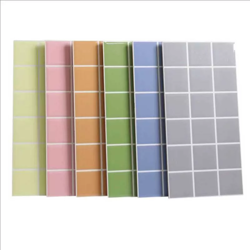 Solid Color Plaid Ceramic Wall Floor Tiles 300x 600 Blue Green Yellow Grey Pink for Kitchen Bathroom Toilet