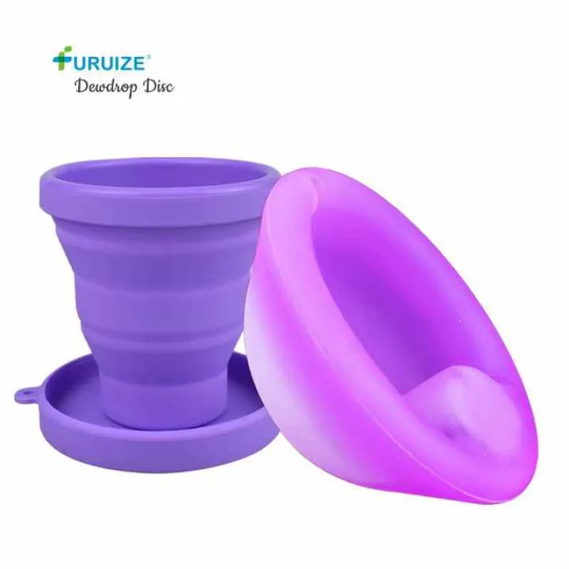 Furuize Eco-friendly Female Disco Menstruation Medical Silicone Copa Menstrual Wholesale Lady Disc 