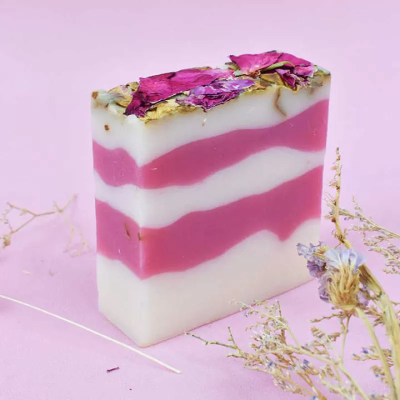Private Label 100% Natural Organic Handmade Yoni Rose Soap Bars for Women PH Balance