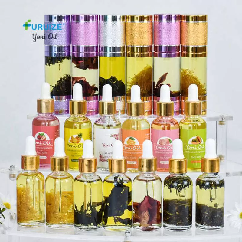 Wholesale Yoni Tighten Oil with Natural Herbs & Fruit Extract Yoni Essential Oil for Vaginal Restora and Nourish 