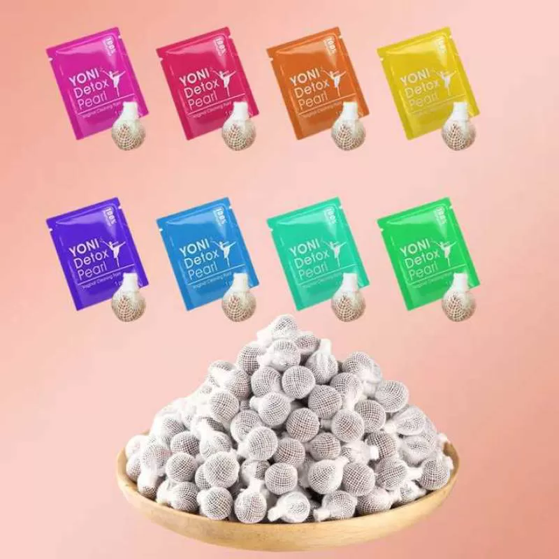 100% Original Herbs Yoni Detox Pearl Chinese Herbs Vaginal Clean Point Yoni Clean Womb Detox Pearls