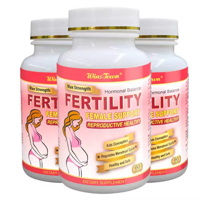 MISSLI Female Fertility Tablet Healthy Herbal Booster Supplements Fertility Pills for Woman to Get Pregnant