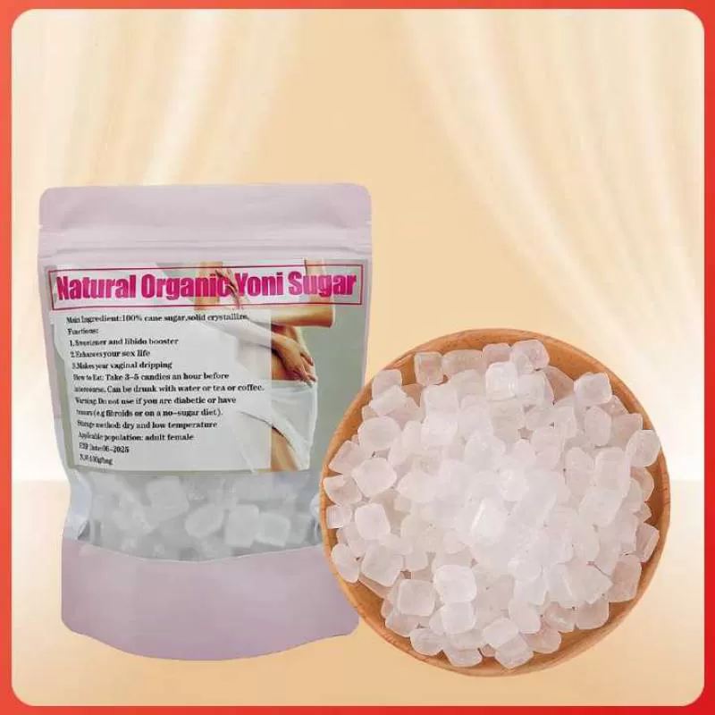 100% Pure Natural Yoni Sugar Feminine Vaginal Yoni Sweet Lump Candy Yoni Sugar