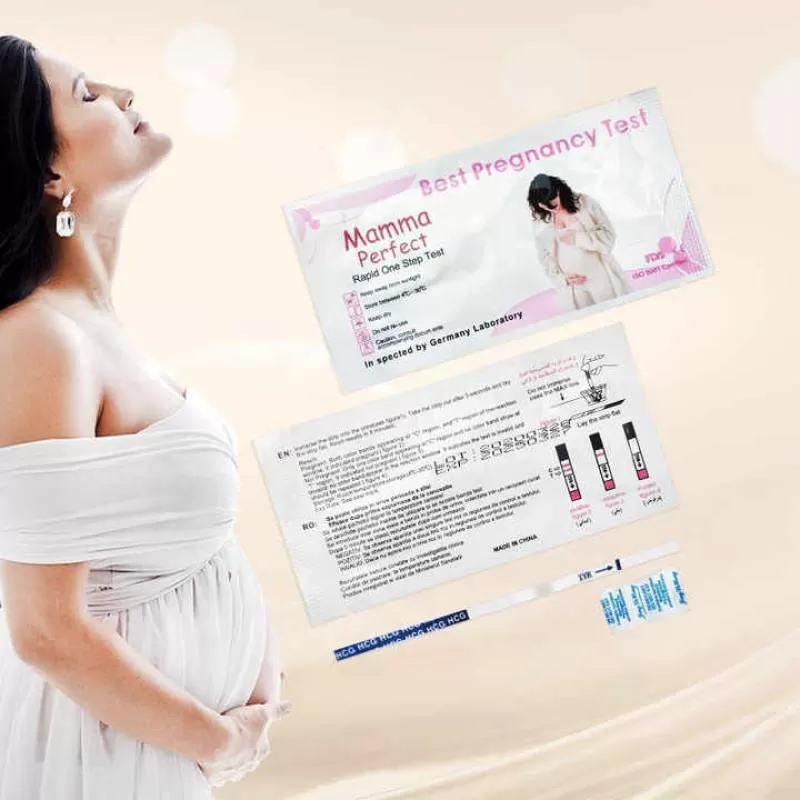 Factory Price Medical One Step Pregnancy Test Paper HCG Urine Pregnancy Test Strip