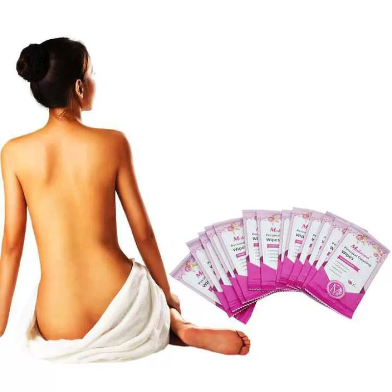 Hot Sell  Individually Wrapped Single Ph Balance Yoni Wet Wipes Vaginal Feminine Wipes Customizable