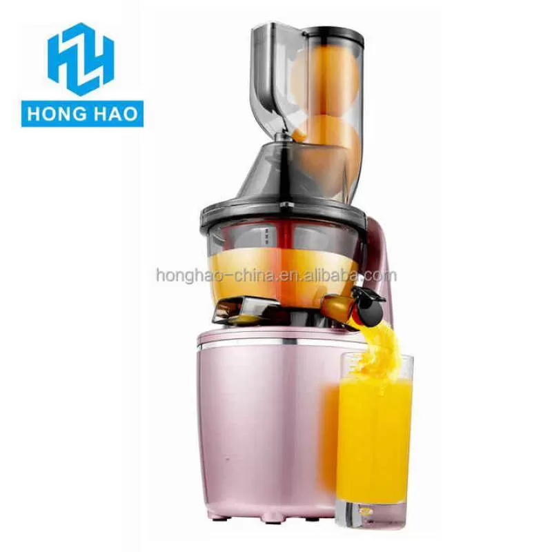 Cold Press Slow Juicer with 76mm Big Inlet Mouth Masticating Wheatgrass Juicer and Ice Cream Maker Function Reverse Function