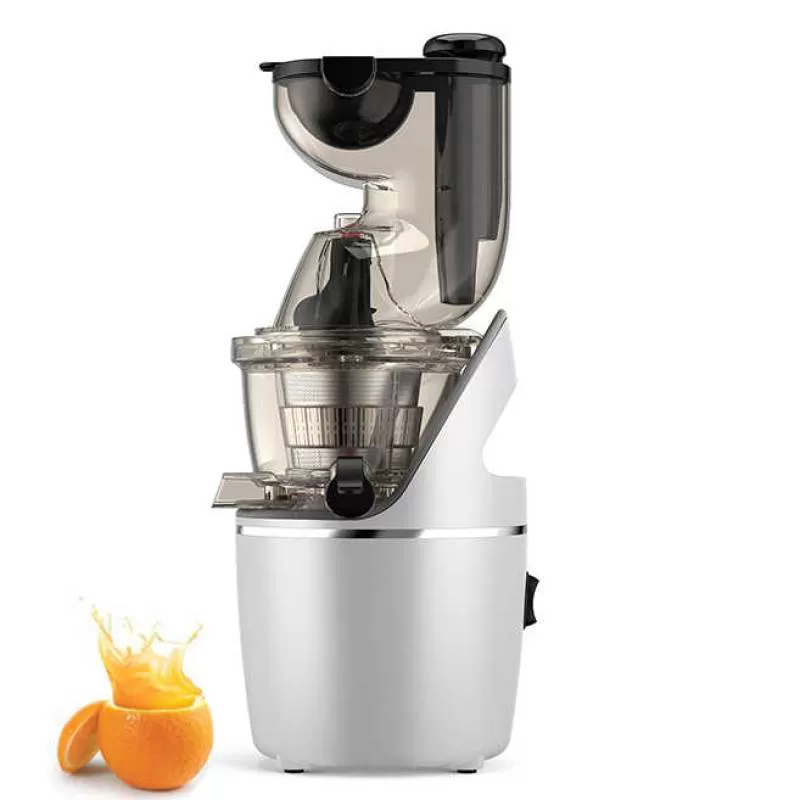 High Capacity 82mm Wide Mouth Smart Cold Press Slow Juicer Extractor Machine Low Speed Whole Fruit Reverse Function Powerful Aur