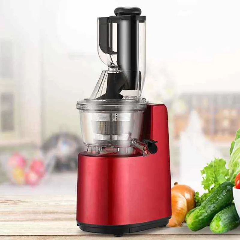 Hot Selling 240W Electric Fruit Extractor Low Noise Carrot Juicer and Squeezer Machine Cold Press Slow Wheatgrass Juicer