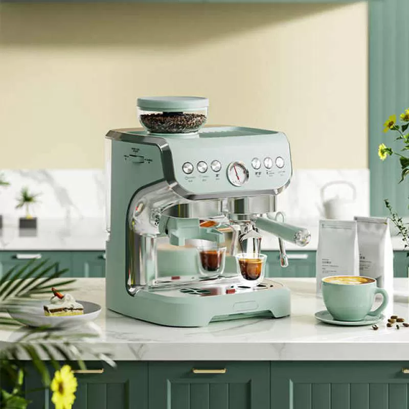 19 Bars Italian Bump Expresso Coffee Machine 3 in 1 Single Serve Automatic Espresso Coffee Machine for Restaurant