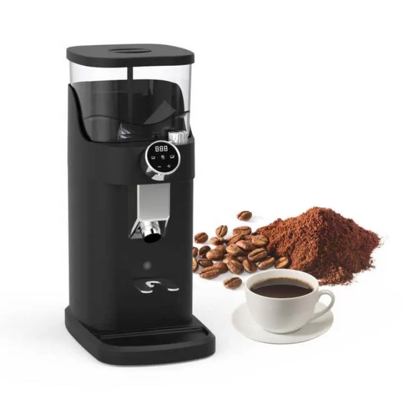 Professional Electric Burr Double Cups Grinder Coffee Machines Large Capacity Coffee Bean Grinder