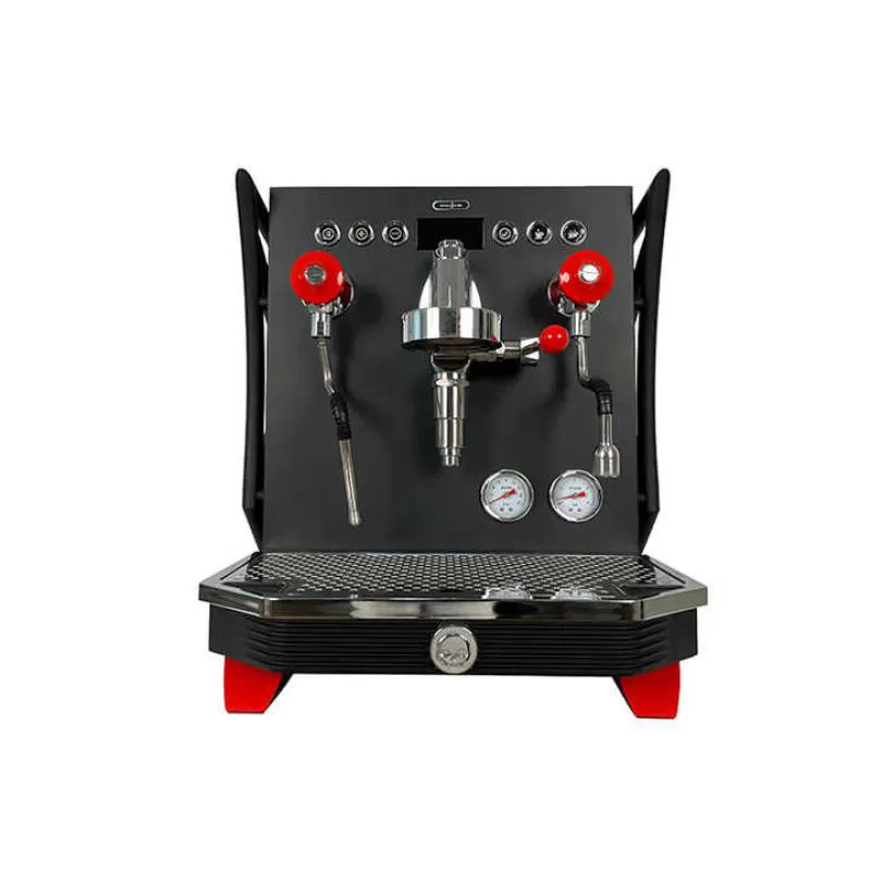 Big Self Serve Espresso Coffee Machine Electric Commercial Coffee Maker with Milk Steamer for Business