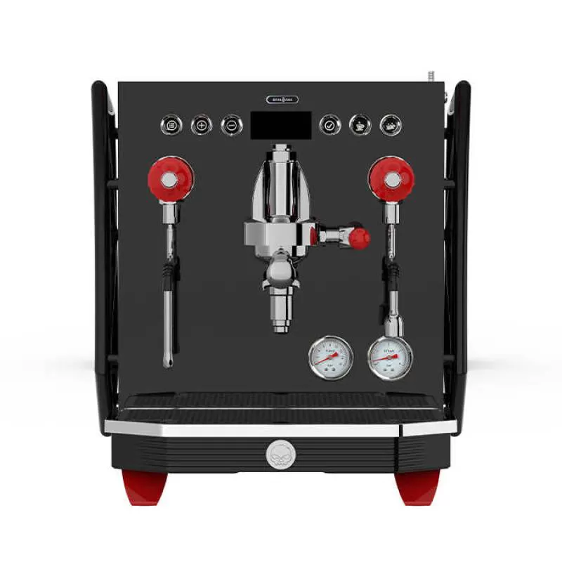 Italian Professional Semi Automatic High Quality Latte Cappuccino Commercial Coffee Maker with Milk Steamer