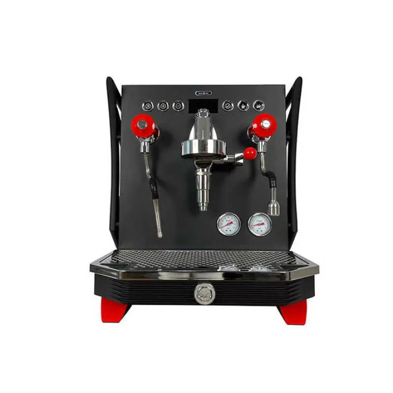 Hotel Single Group Head Dual Boiler Automatic Pod Commercial Espresso Coffee Machine with Grinder for Sale