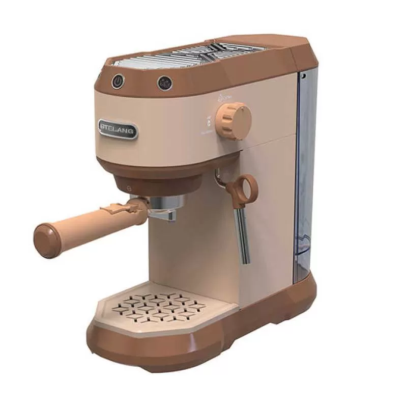 Italian 19 Bars Pump Pressure Coffee Machine Stainless Steel Espresso Coffee Maker with Milk Forther