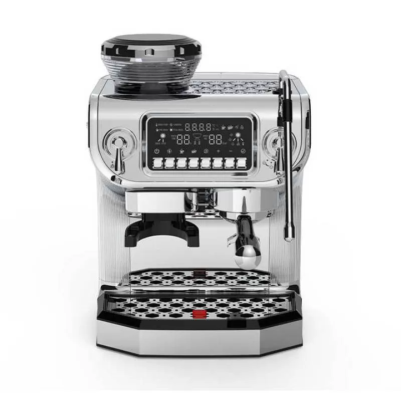 Professional Catering Hot 19 bar Coffee Machine Commercial 3 in 1 Americano Coffee Maker with 3 Hole Steam