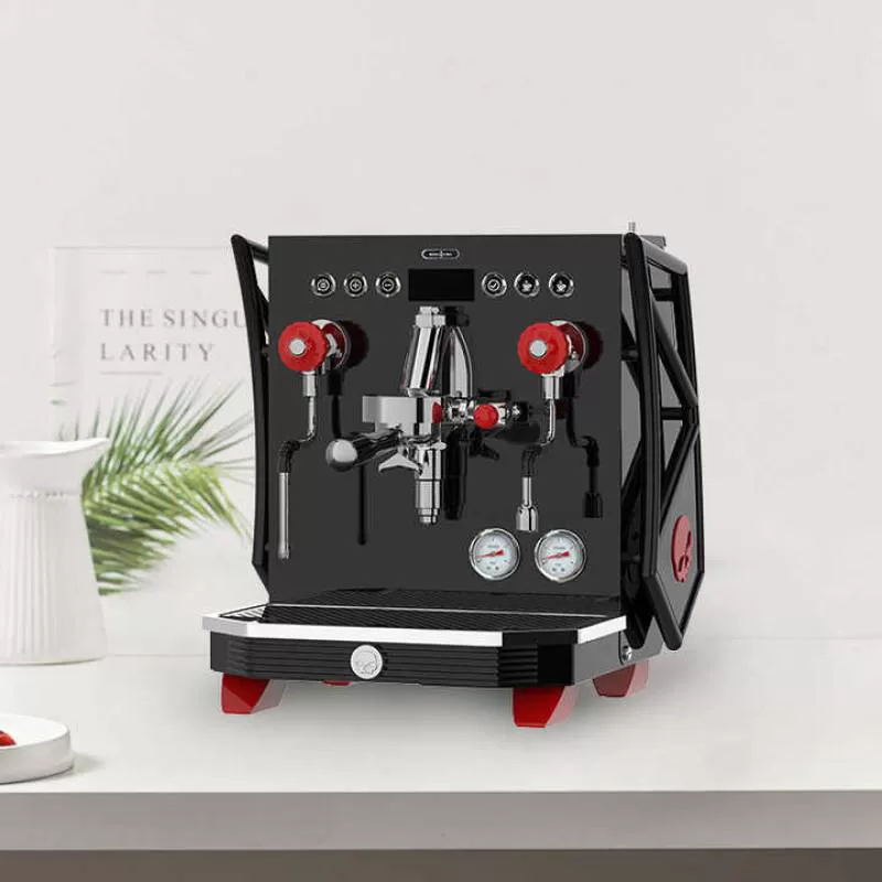 Restaurant Cappuccino Machine Automatic Single Serve Commercial Espresso Coffee Maker with Milk Frother