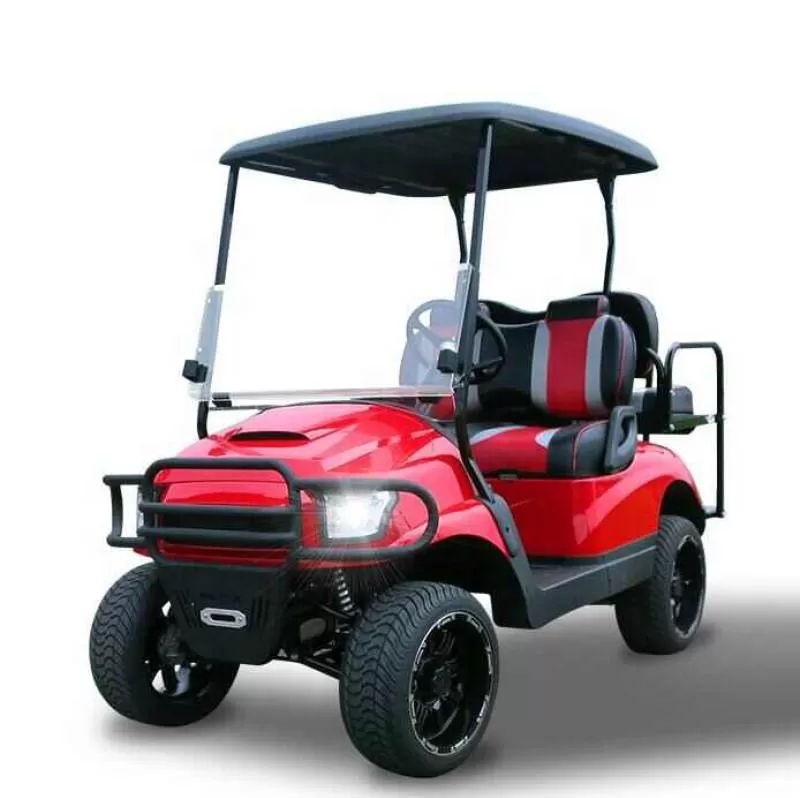 Street Legal Electric Golf Car 4 Passenger, Lihitum System Off-road Electric Vehicle
