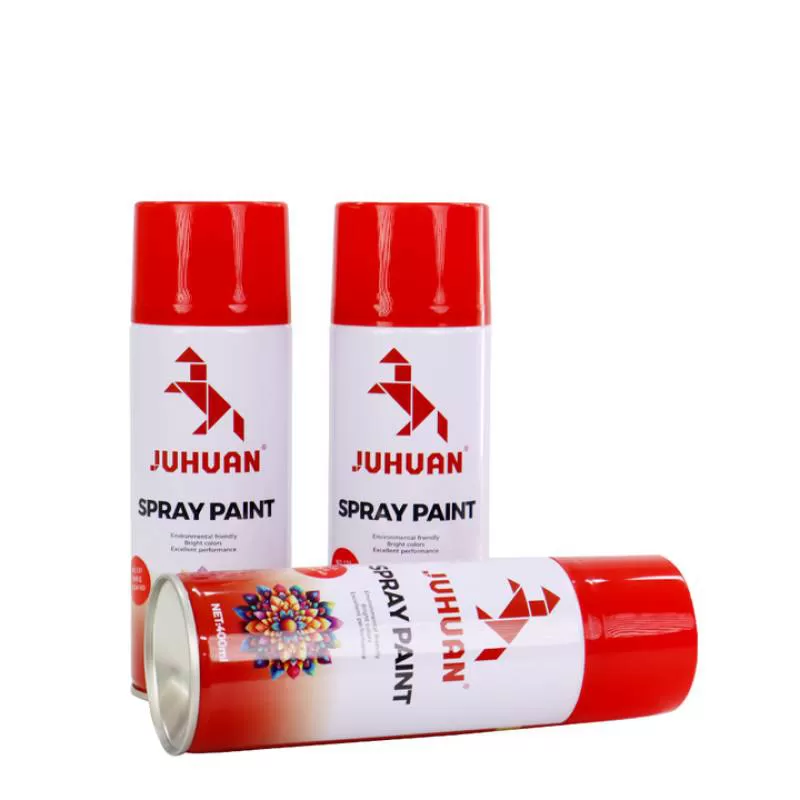 Factory Price 400ml Acrylic Aerosol Spray Paint Liquid Coating for Paper Metal Graffiti Car Boat Road Marking
