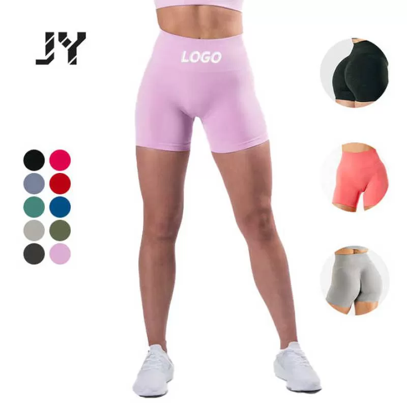 Tie Dye Gym Shorts Women Fitness Seamless Leggings Push up Yoga Pants Sports Fitness Hip Lifting Yoga Pants Workout Tight Shorts